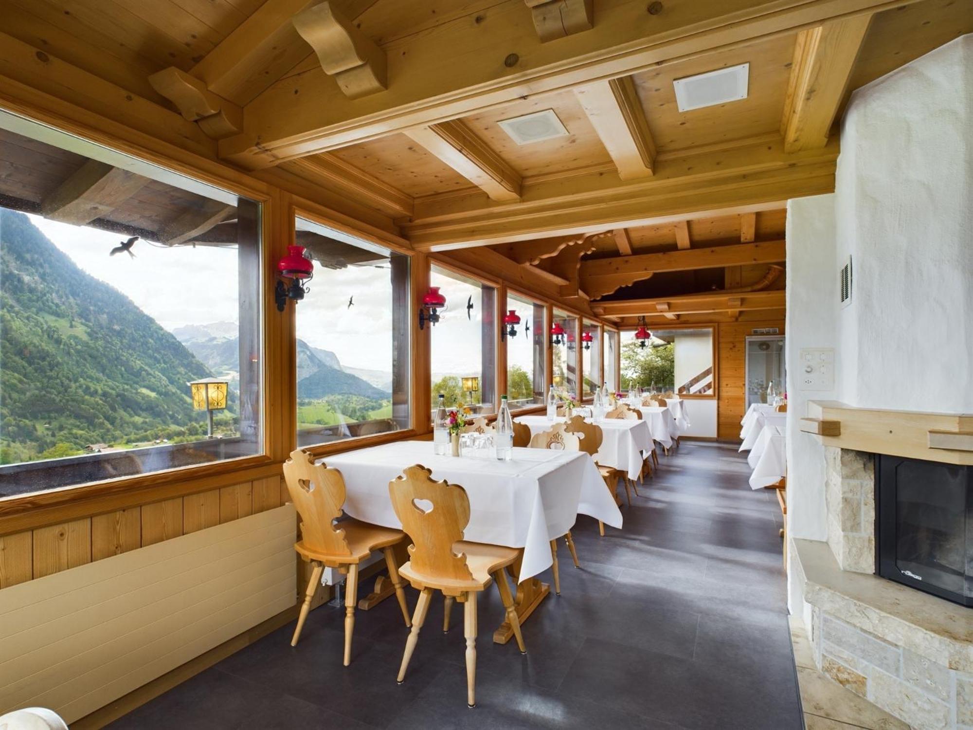 Hotel Chalet Bergblick Aeschi Bei Spiez Exterior foto